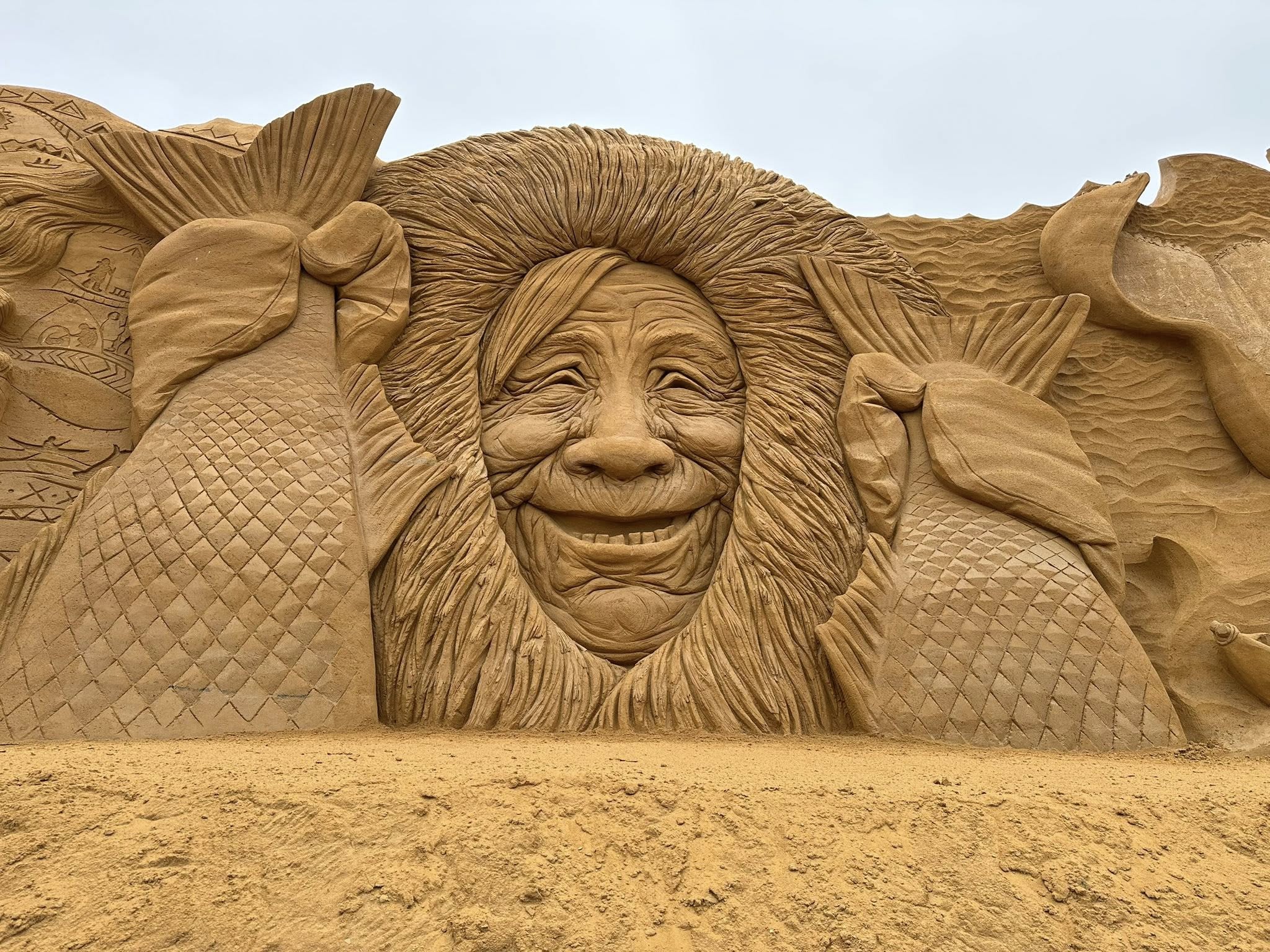 Sandskulpturfestival 2025 Ill. Sandskulpturfestival 2025